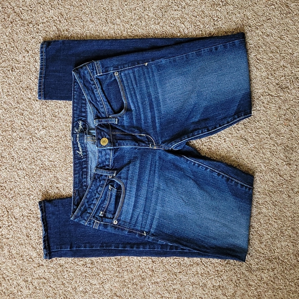 American Eagle Outfitters Skinny Jeans - Dark Blue